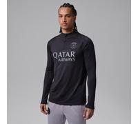 4e haut d'entraînement de foot Jordan Dri-FIT Paris Saint-Germain Strike pour homme Off Noir/Off Noir/Particle Grey M