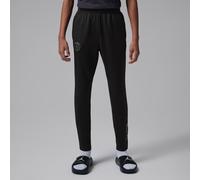 4e pantalon de foot en maille Jordan Dri-FIT Paris Saint-Germain Strike pour ado Off Noir/Particle Grey S
