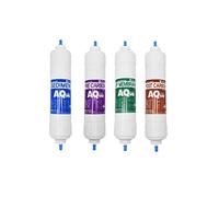 4EA Lot de filtres à eau de rechange économiques pour Hyundai Q-sis : HD-320/W2-1000/W2-300/W2-300P/W2-310/W2-310L/W2-310P/W2-340/W2-340E/W2-340S 10 microns