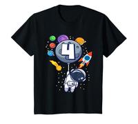 4ème Anniversaire Astronaute Garçon De 4 Ans T-Shirt