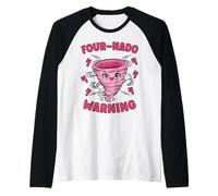4ème Anniversaire Fournado 4 Pink Tornado Themed Party Manche Raglan
