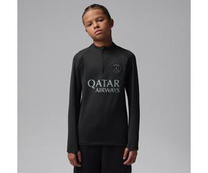 4ème haut d'entraînement de foot Jordan Dri-FIT Paris Saint-Germain Strike pour ado Off Noir/Particle Grey XS