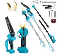 4en1 45mm sécateur/ 8 Inch tronçonneuse compatible avec Makita 18 V