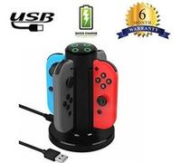 4en1 Chargeur Nintendo Switch Manettes Joy-Con G