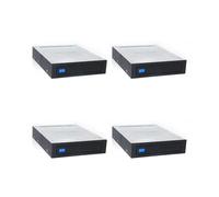 4Ensemble Baie de Disquette Interne III 6 Gbit/S Sans Plateau de 2,5 à 3,5 Pouces Rack Mobile pour Fond de Panier de Disque Dur SSD HDD de 2,5