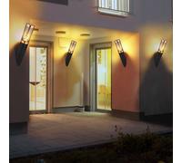 4er Set Lampe Extérieure Applique Murale Mur de Maison Résistant aux Intempéries