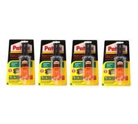 4er-Set Pattex Kraft-Mix Extrêmement Fixé , 2-K Colle Résine Universelle,4x12g