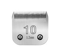 4F,5F,7F,9#,10#,30#,40# Lame De Tondeuse Professionnelle For Chien, Compatible Avec Oster, A5, Compatible Avec Wahl, KM Clippers For Animaux.(Size 10-1.5mm)