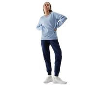 4F F606 Cas Pants pour Femmes | Couleur Bleue | L