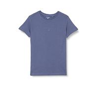 4F Girl's T-Shirt JTSD002 Tshirt, Denim, 134 pour Filles, Denim, 134 cm