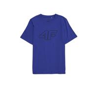 4F Junior T-Shirt fonctionnel bleu / noir, Taille 146