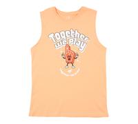 4F Junior T-Shirt fonctionnel orange / pêche / blanc, Taille 164