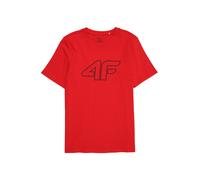 4F Junior T-Shirt fonctionnel rouge / noir, Taille 122