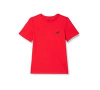 4F JUNIOR Tshirt pour Enfants, Rouge, 164 cm