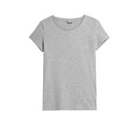 4F T-Shirt à Manches Courtes pour Femme Gris