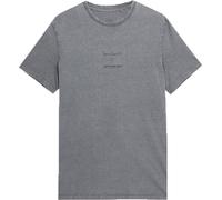 4F T-shirt M296, 4FSS23TTSHM296ANTRACYT, Pointure: 185