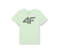 4F Tshirt M0794, T-Shirt Manches Courtes Enfant, Light Green,