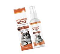 4floz Spray dissuasif pour chats Extraits d'agrumes Utilisation intérieure et extérieure Pour chats grimpant sur les lits et les dommages causés par les meubles