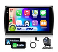 4G&128G VECHTEL 9" Autoradio pour VW Beetle 2012-2018 avec Carplay Android Auto sans Fil,Auto Radio Bluetooth FM/RDS Radio,EQ,Navi Wi-FI/caméra de recul AHD