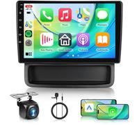 4G+64G 10'' Android Autoradio pour Opel Vivaro A 87R Renault Trafic II Nissan Primastar 2010-2014 avec Carplay sans Fil Android Auto Mirror Link GPS Navi Bluetooth WiFi/FM/RDS/EQ/USB SWC Caméra Recul