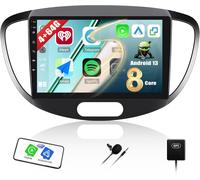 4G+64G 8Core Android 13 Autoradio Avec Navi Pour Hyundai I10 2007-2013 Avec Carplay Android Auto, 9 Zoll Bildschirm Mit Bluetooth 5.0 Rds/Fm Wifi Mirrorlink Dsp