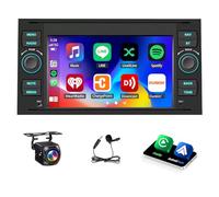 4G+64G Android 13 Autoradio écran Tactile de 7" pour Ford Focus Fiesta Kuga Transit Connect Mondeo S-Max C-Max Galaxy avec Wireless Carplay Android Auto BT GPS Navi WiFi FM/RDS HiFi SWC