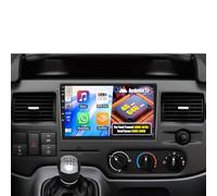 4G+64G Android 13 Autoradio pour Ford Transit 2009-2016/Ford Focus 2005-2008 avec CarPlay Android Auto sans Fil, 9“ IPS Écran Tactile avec GPS WiFi Lien Miroir Bluetooth FM RDS EQ SWC Caméra Arrière