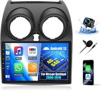 4G+64G Android 13 Autoradio Pour Nissan Qashqai 2006-2016 Avec Carplay Android Auto Sans Fil, 9\U201C Écran Tactile Radio Avec Gps Wifi Lien Miroir Bluetooth Fm/Rds Eq Swc Caméra A[VIT691097]