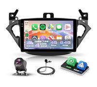 4G+64G Android 15 Autoradio pour Opel Corsa E 2015-2019/Opel Adam 2013-2016 sans Fil Carplay Android Auto 9 Pouces Incell Écran Tactile Radio avec GPS WiFi Bluetooth FM/RDS EQ/USB/SWC Caméra de Recul