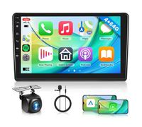 4G+64G Android Autoradio pour Fiat Ducato 3/Peugeot Boxer 2/Citroen Jumper 2 2011-2022 Carplay sans Fil 9 Pouces Radio avec Android Auto Mirror Link GPS Navi Bluetooth WiFi/FM/RDS/EQ/SWC Caméra Recul