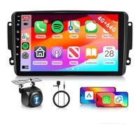 4G+64G Android Autoradio pour Mercedes Benz C Classe E Classe A W203 W210 W168 W170 SLK Vaneo Vito Viano CarPlay Android Auto, Hodozzy 9 Pouces Écran Tactile Radio GPS, WiFi, DSP FM/RDS, Bluetooth