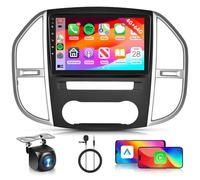 4G+64G Android Autoradio pour Mercedes Benz Vito 3 W447 2014-2020 Radio avec CarPlay sans Fil Android Auto, Hodozzy 10 Pouces Écran Tactile Stéréo GPS WiFi, DSP FM/RDS Radio Bluetooth+ Caméra