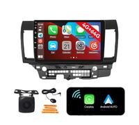 [4G 64G] Android Car Stereo FM Radio Carplay Android Auto 10" Touchscreen Headunit Media Player with Backup Camera pour Mitsubishi Lancer 2006 2007 2008 2009 2010 2011 2012 2013 2014 2015 2016-2018