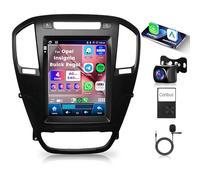 4G+64G Sans Fil Carplay Android Autoradio pour Opel Insignia Buick Regal 2009-2013 9,7 Pouces Écran Autoradio avec Android Auto GPS Navi WiFi Mirror Link Bluetooth FM/RDS/32 EQ/USB/SWC Caméra de Recul