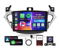 4G/64G VECHTEL 9" Autoradio Bluetooth pour Opel Corsa E 2015-2019/Adam 2013-2016,Android 15,Carplay Android AUT,DSP,EQ,1280 x 720,WiFi GPS,Mirrorlink,RDS/FM,caméra de recul AHD