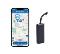 4G GPS Tracker for Car, Motorcycle, Truck, RV, Taxi - Mini Real-Time Tracking Device with Theft Alarm, SIM Card Required, Waterproof, Works with iOS/Android/Web