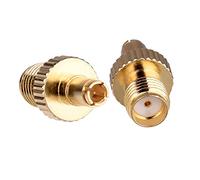 4G LTE Antenne Adapter Adaptateur TS9 vers SMA- Convertisseur SMA Femelle vers TS9 mâle RF Connecteurs plaqués Or for 4G Router Huawei WiFi/GSM / 3G / 2G Mobile Hotspots