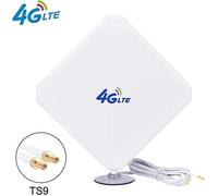 4G LTE Antenne TS9 Amplificateur De Signal à Haut Gain 35dBi 3G/4G LTE Antenne 4G réseau Dual MiMo pour Routeur USB AirCard Huawei
