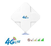 4G LTE SMA Antenna 35DBi Antenne à Gain éLevé Dual SMA Connector Signal Booster pour Hotspot Router