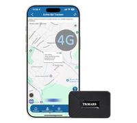 4G Mini Traceur GPS TK913, Traqueur Suivi Temps Réel, APP sans Abonnement, Étanche et Aimanté, Alarme SMS,Parcours Historique Tracker GPS Antivol pour Voiture, Moto, Vélo, Scooter, Enfant