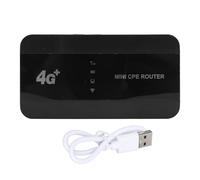 4G Mobile WiFi 6, Hotspot 300Mbps Portable Travel Router Ethernet Connection SIM Card Slot 3000mAh Battery RJ45 Type C Port Plug and Play Supports Up to 10 Users at The Same