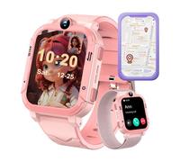 4G Montre Connectée Enfant , Appel Vidéo, GPS, SOS, Chat, Calculatrice, Contrôle Parents, Cadeau pour Fille Garcon