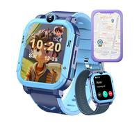 4G Montre Connectée Enfant , Appel Vidéo, GPS, SOS,Chat,Réveil,Jeux,Caméra, Mode Classe, Cadeau pour Garcon Fille