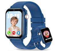 4G Montre Connectée Enfant GPS Appel Vidéo SOS Appel Bidirectionnel Jeux | localisation en temps réel, zone de sécurité, chat familial, réveil, mode scolaire, ip68, telephone, cadeau filles et garçons
