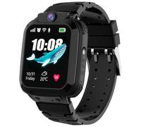 4G Montre Connectée Enfant GPS, IP68 Montre Connectée Garçon avec GPS, SOS, Mode Classe, Téléphone, Appel, Voix Chat, Jeux, Réveil, Contacts, Clôture GEO, Smartwatch Enfants Cadeau d'anniversaire Noël