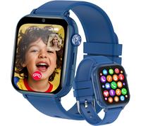 4G Montre Connectée Enfants, Appels Vidéo, Localisation Gps, Ip68 Étanche Montre Telephone Enfant Avec Sos, Musique, Mode École, Podomètre, Jeux, Réveil, Prendre Des Photos, 4 À 12 Ans Cadeau