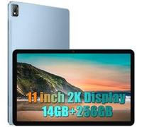 4G Tablette Tactile Blackview Tab 16 11 pouces FHD+ 14Go+256Go-SD 1To 13MP+8MP 7680mAh Android 12 Dual SIM-Certifié TÜV-PC mode WIFI BLuetooth FM OTA GPS- Bleu Bleu G