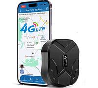 4G Traceur GPS Sans Abonnement LTE, TK905B Tracker GPS Voiture Aimanté 10000mAh, 80 Jours de Veille, Suivi en Temps Réel Précis, Étanche IP58, Adapté pour Voiture Moto Bateau Camion Flotte Camping-Car
