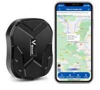 4G Traceur GPS Voiture WINNES TK905 Tracker Localisateurs d'Objets Magnétique Étanche avec Détection Vibration Antivol pour Voiture Moto Valise avec Rechargeable 5000mAh,Utiliser avec Carte SIM