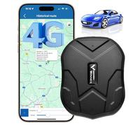4G Traceur GPS Voiture Winnes Tracker GPS Abonnement Requis Distance Illimitée IPX69 Suivi en Temps Réel Distance Infinie Aimant Intégré Gérer Plusieurs Tracker Simultanément Traqueur Alarme Vibrante